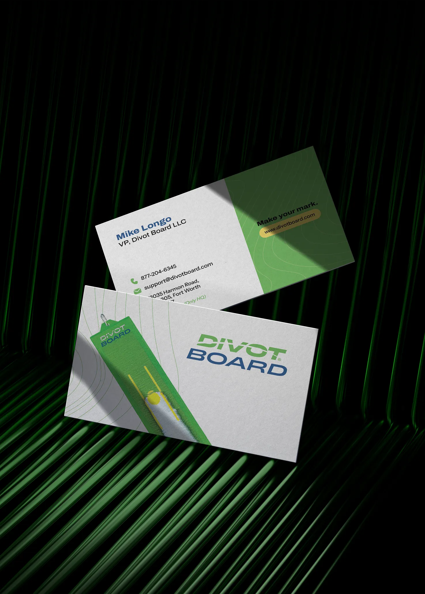 Divot Board business cards
