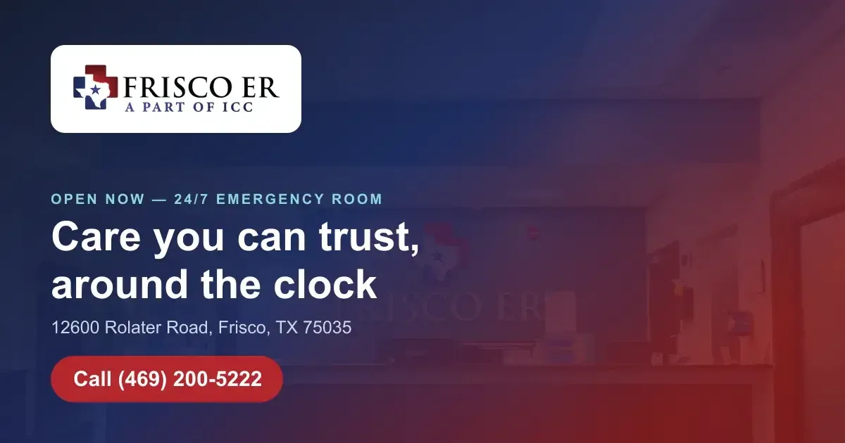 Frisco ER website home page